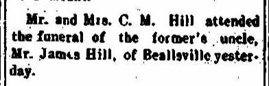 James J. Hill obit